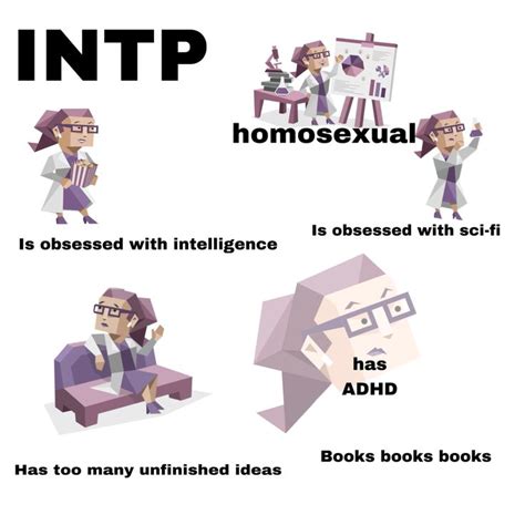 Adhd Books Intp Personality Type Pyschology Intj Intp Mbti