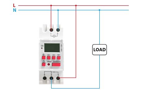 Digital Timer Switch THC 30A Programmable Periodic Timer GEYA