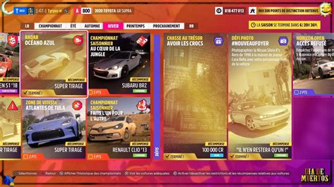 Forza Horizon 5 FH5 Défi Saisonnier RADAR OCEANO AZUL Tuto vidéo