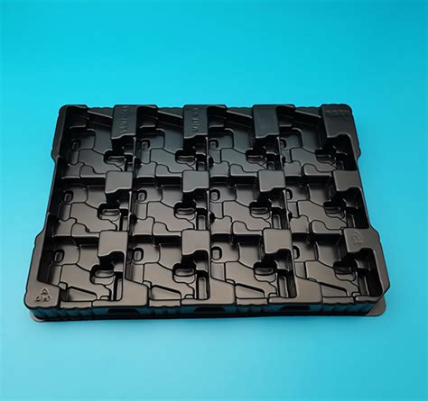 Custom Large Anti Static Blister Plastic Packaging Tray For Electronics