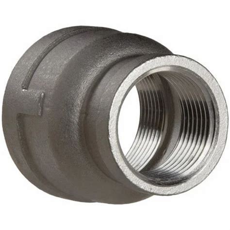 MK Silver Stainless Steel Reducing Coupling Size 0 5 400 Mm Dia For