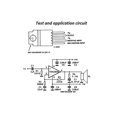 Tda Amplificador De Audio Clase Ab