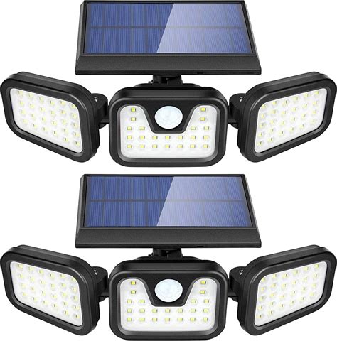 Avjone Solar Outdoor Lights Lm Super Bright Motion Sensor Outdoor