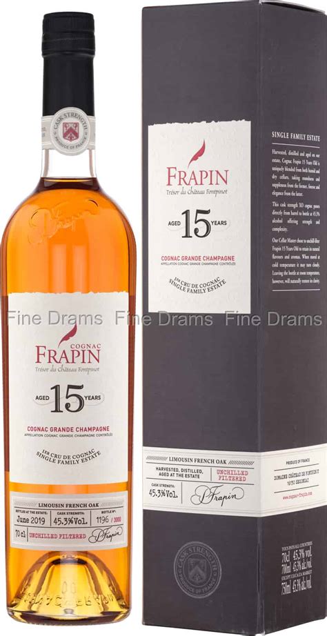 Frapin 15 Year Old Cask Strength Cognac