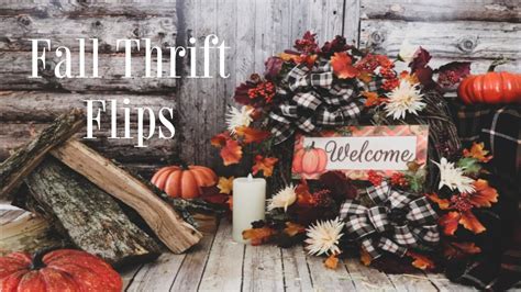 FALL FRENCH COUNTRY FARMHOUSE THRIFT FLIPS DIY FALL DECOR THRIFT