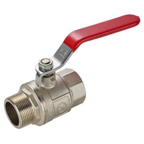 Albion Art41 Male X Female Brass Lever Ball Valve The Flow Company