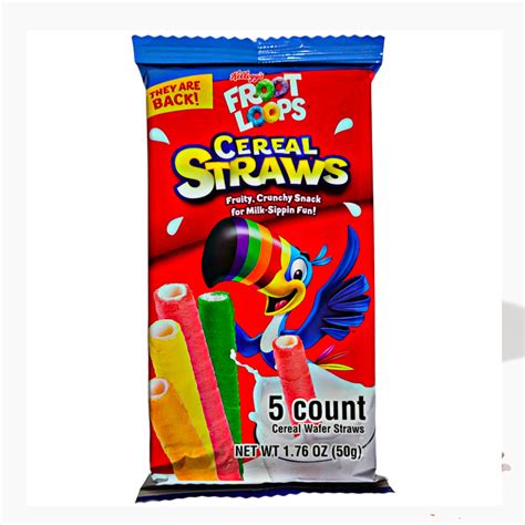 Froot Loops Cereal Straws 5 Count (50g) – POP Shop & Gallery