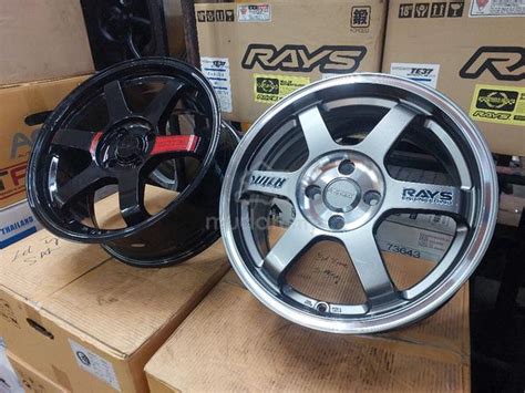 Rim Thai🇹🇭 16 Volk Te37 Myvi Vios City Car Accessories And Parts For