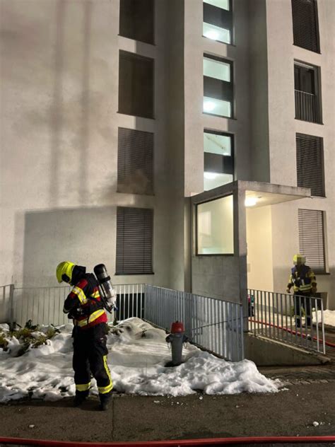 Gossau Sg Wohnung Ger T In Brand Polizeinews Ch