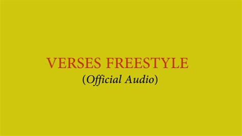 Verses Freestyle Avd Official Music Audio Youtube