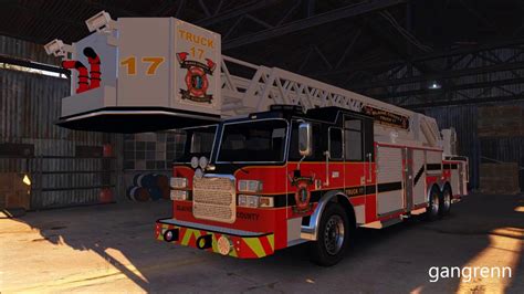 Tiller Fire Truck Gta