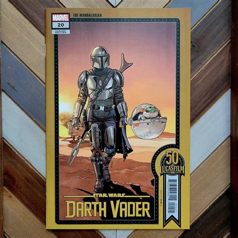 STAR WARS Darth Vader 20 NM Marvel 2022 1st GROGU MANDO LucasFilm