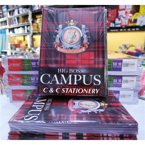 Jual Buku Tulis Boxy Maxi Merk Big Boss Campus Lembar Pak Isi