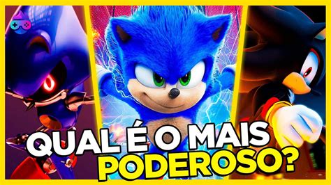 QUAL É O PERSONAGEM MAIS FORTE DE SONIC Confirmado YouTube