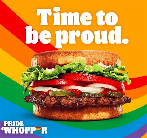 Burger King Indigna Con Su Whopper Del Orgullo Por Un Doble Sentido