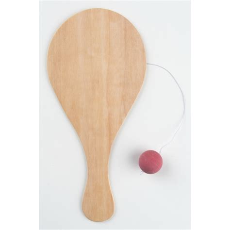 Deluxe Wooden Paddleball Game Item 480d Custom