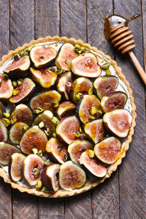 Fig Spiced Goat Cheese Tart Foxes Love Lemons