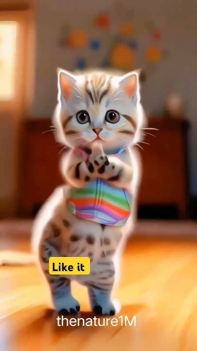 How Cat Dance Cute Cat Funny Dance 🤣🤣 Cat Funny Trending Shorts Youtube