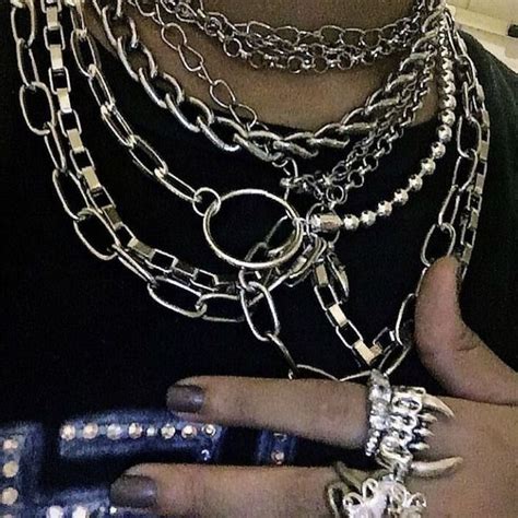 Cool Outfits Grunge Jewelry Cute Jewelry Bling