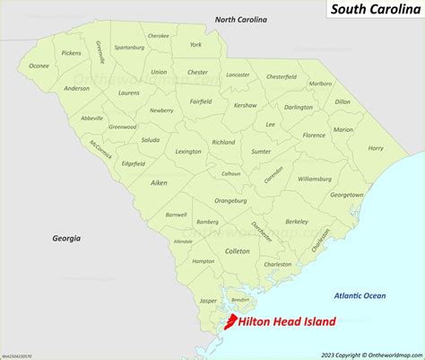 Hilton Head Island Map South Carolina U S Detailed Maps Of Hilton