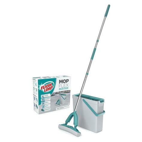 Mop Flex Rodo Mágico Balde Flash Limp Lava E Seca Magico Mop e