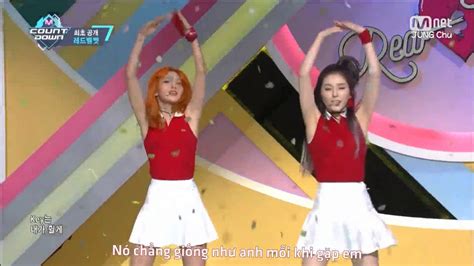 Vietsub Russian Roulette Red Velvet Comeback Stage M Countdown