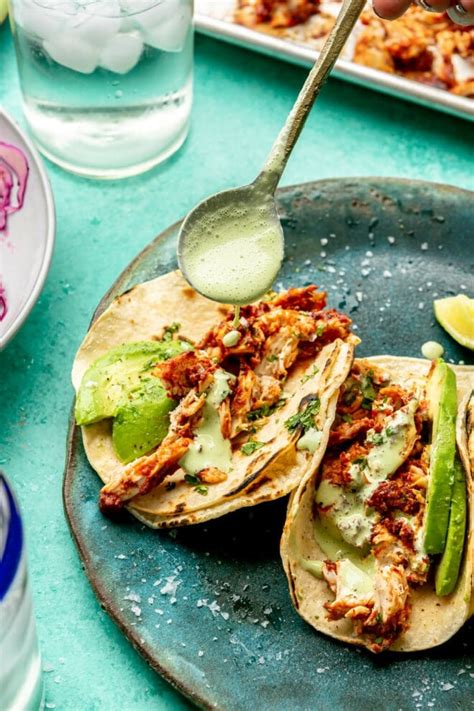 The Best Easy Chicken Tinga Tacos Recipe Fed And Fit