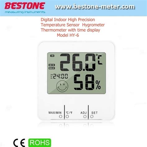 Digital Indoor High Precision Temperature Sensor Hygrometer Thermometer