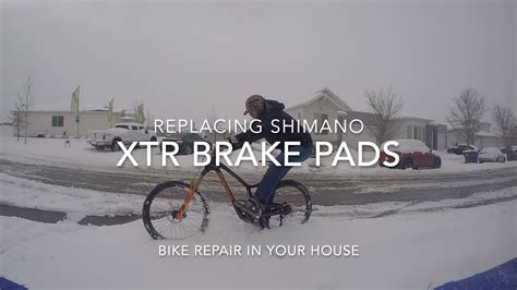 How To Replace Shimano Xtr Xt Deore Brake Pads M8000 M9000 M9100