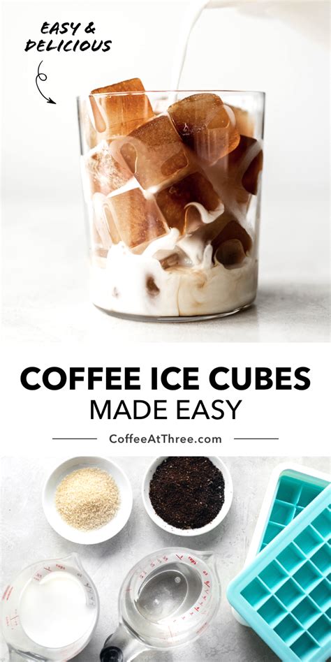 Easy Coffee Ice Cubes Artofit