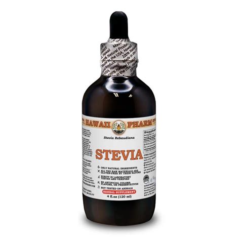 Stevia Liquid Extract Organic Stevia Stevia Rebaudiana Dried Leaf