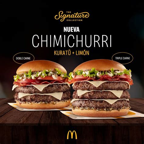 Signature Collection By Mcdonald S Presenta Su Nueva Hamburguesa