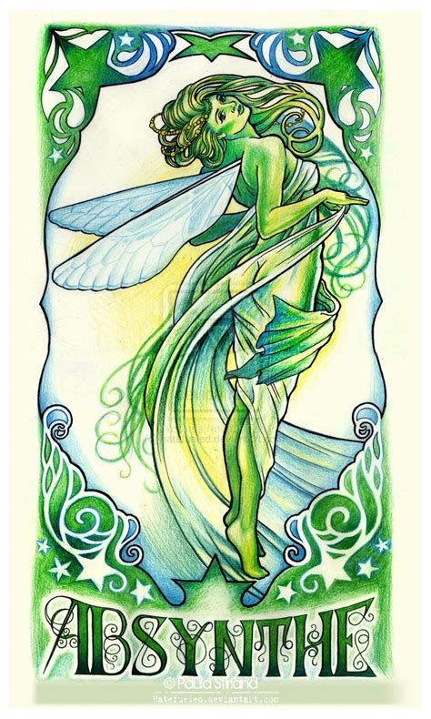 Green Fairy Absinthe Poster