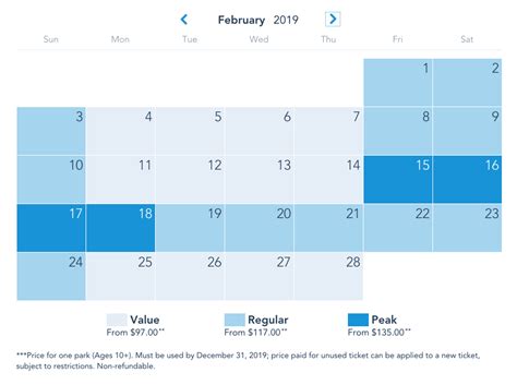 Disneyland Resort Ticket Prices For 2018