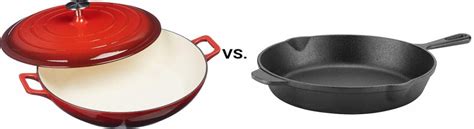 Enamel vs Bare Cast Iron: Which is better?