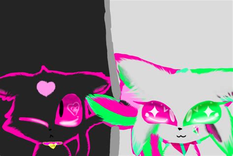 Cat And Kitty Dog Ibispaint