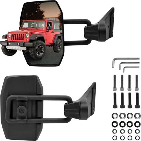 Huidnnas Jeep Wrangler Tj Jk Doors Off Mirrors Door Hinge