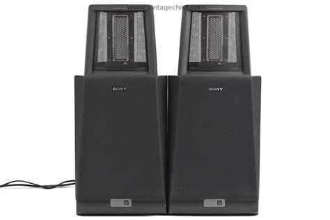 Sony Sa S1 Electrostatic Dynamic Hybrid Active Speaker System Sony La