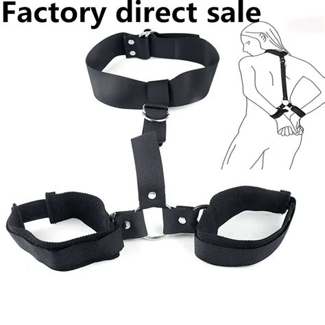 Factory Direct Sale Sex Toy Set Sm Bdsm Bondage Set Womens Erotic Sexy Lingerie Handcuffs For