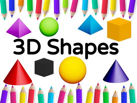 3d Shapes Clip Art