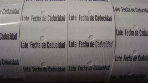 Etiqueta Para Lote Y Fecha De Caducidad Etiquetadora Manual 180 00