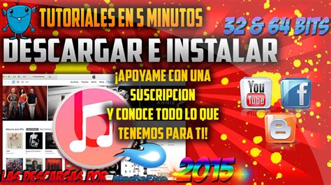 Como Descargar E Instalar Itunes 2015 Ultima VersiÓn Por Mediafire