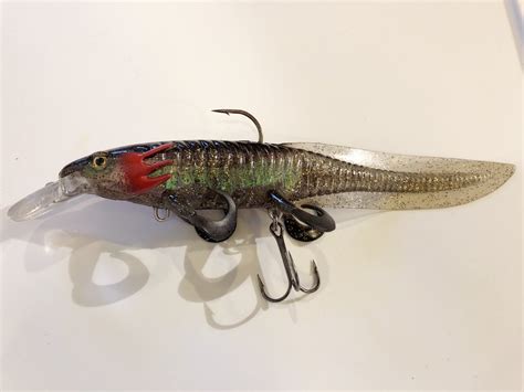 Storm Thundercore Dawg Musky Lure 9 Black Green And Red Color My