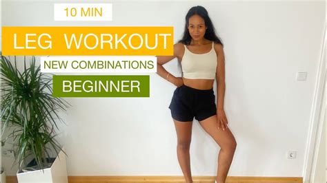 10 MIN LEG WORKOUT COMBINATION AND VARIATION No Equipment No