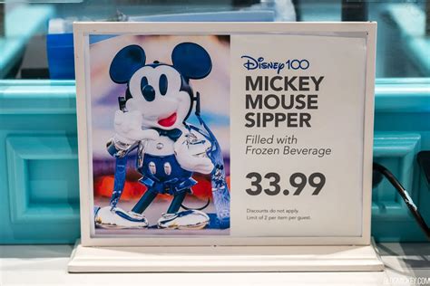 Disney100 Mickey Mouse Sipper Arrives At Magic Kingdom