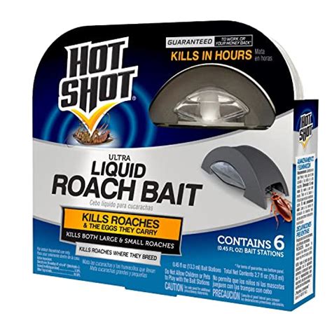 Hot Shot Liquid Roach Bait Home Insect Killer Count Pack Of Pricepulse