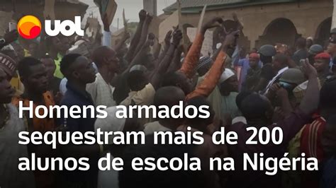 Homens Armados Sequestram Mais De Alunos De Escola Na Nig Ria Youtube