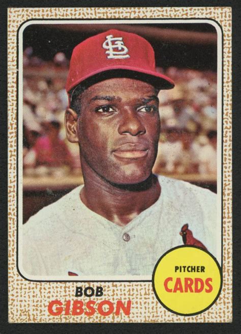 Bob Gibson 1968 Topps #100 | Pristine Auction