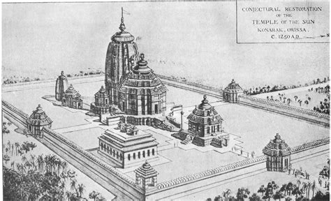 Konark Sun Temple Sketch