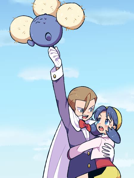 Kris Jumpluff And Eusine Pokemon And 2 More Drawn By Moyori Danbooru